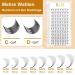 Buy 10D-C-07-Mix9-15 Eyelash Extensions | Empted Eye Effidation | C D Curl Black | International Shipping Available - Buy Online on GoSupps.com