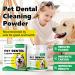 Dog Teeth Cleaning Powder - Dog Tooth Powder Plaque and Tartar Remover Powder Cat and Dog Breath Freshener Powder and Toothpaste Powder - 30g - Buy Online on GoSupps.com