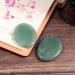 Nupuyai Green Aventurine & Tiger's Eye Oval Worry Stone Set - 2pcs Energy Crystal for Anxiety Relief - 45x35mm - Buy Online on GoSupps.com