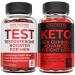 Atlantis Nutrition Testosterone Booster 60 Gummies + Keto Apple Cider Vinegar 90 Gummies