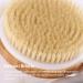 Buy Natural Bamboo Body Brush Shower Back Scrubber - Exfoliating Dry Brush for Lymphatic Health & Blood Circulation | International Shipping - Buy Online on GoSupps.com
