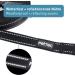 Pettec Drag Line 10m/15m/20m for Dogs | Durable D860 Nylon Water-Repellent Training Leash Adjustable Towing Line Long Puppy Leash - Black - Buy Online on GoSupps.com