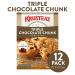Krusteaz Bakery Style Cookie Mix Triple Chocolate Chunk 15.5oz (Pack of 12) - Deliciously Decadent Treats - Buy Online on GoSupps.com