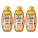 Garnier Whole Blends Moroccan Argan & Camellia Oils Illuminating Shampoo for Silky Shine 12.5 Fl Oz 3 Count (Packaging May Vary)
