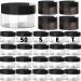 2oz Plastic Container with Lids 50 Pack Bulk Clear 2 oz Container with lids Refillable Sugar Scrub small 4 ounce Oz Plastic Containers 4oz Jars with Lids for Cosmetics, Lotions, Body Butters, Slime