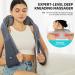 AllJOy Wireless Neck & Shoulder Massage Device with Heat - Portable Shiatsu Massager 3D-Rotating Adjustable Straps - Ideal Gift in Gray - Buy Online on GoSupps.com
