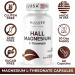 Hall Magnesium L-Threonate Capsules 2000mg - Cognitive Support Supplement for Brain Health & Memory - Mental Clarity Focus & Sleep Aid - Non GMO - Gluten Free - 60 Capsules Hallusa Natural 60 Count (Pack of 1) - Buy Online on GoSupps.com