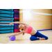Purple 8-Inch Exercise Ball with Pump - Mini Yoga & Pilates Ball for Core Stability & Physical Therapy - Buy Online on GoSupps.com