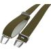 Harry's Collection Men's Suspenders - 4 Extra Strong Clips Plain Khaki One Size - Shop Now for Durable Stylish Suspenders - Buy Online on GoSupps.com