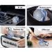 Mini Shaver Portable Electric Shaver Electric Razor for Men Pocket Size Portable Shaver USB Rechargeable Beard Trimmer Easy One-Button Wet and Dry Use Mens Razor for Home Car Travel Gift (Blue) - Buy Online on GoSupps.com