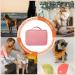 Dog & Cat Hair Accessories Organizer Bag - Pink Holder for Hair Pins, Ties, Bows, Clips, Barrettes, Headbands - Birthday/Festival Gift - (Hair Accessories Not Included) - Buy Online on GoSupps.com