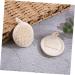 GLEAVI 4 Pcs Bath Towel & Scrubber Set - Natural Loofah Sponges & Back Scrubber for Shower - Bath Supplies for a Relaxing Experience - Buy Online on GoSupps.com