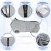Slowton Dog Recovery Suit - Soft Breathable Leak-Proof After Surgery E-Collar Alternative for Male Dogs - XXL Gray - Buy Online on GoSupps.com