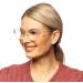 2SeeLife Clear Bold Cat Eye Reading Glasses for Women - Stylish 1.5x Readers for Comfortable Vision - Perfect for All Face Shapes - Buy Online on GoSupps.com