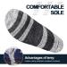 YUEDGE Women's Hiking Socks - Moisture Wicking Cotton, Cushioned Athletic Sports Socks (5 Pack) - Buy Online on GoSupps.com
