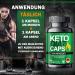 Saint Nutrition Keto Diet Caps - 120 Natural Capsules for Fast Metabolism | Ideal Nutritional Supplement for Men & Women - Buy Online on GoSupps.com