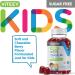 Sugar Free Vitamin D3 Gummies for Kids 25mcg 1000 IU - Bone & Immune Support - 120 Vegetarian Berry Flavored Gummies - Buy Online on GoSupps.com