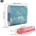 Buy LIZIMANDU Weekly Travel Pill Organizer | Daily AM PM Medication Reminder | 7 Compartments for 4 Times a Day | Includes Stylish Leather Carrying Case - Peach Blossom - Buy Online on GoSupps.com
