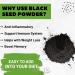 Organic Black Seed Powder 10oz - Nigella Sativa Kalonji, Great for Baking | Berrilys Ground - Buy Online on GoSupps.com