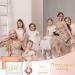 Stylish Bride Present JGA Party Accessories - 24-Piece Bridal Headband & Makeup Bag Set for Weddings & Engagements - Buy Online on GoSupps.com