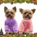Hylyun 4 Pieces Knitted Dog Sweaters for Small & Medium Dogs | Warm Winter Clothing for Puppies & Cats | Soft & Comfortable Dark Colors - Buy Online on GoSupps.com