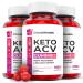 (3 Pack) Citadel Health Keto Gummies - Official Formula Vegan - Citadel Health Keto ACV Gummies Citadel Health Keto ACV Gummy S Weight Shark Loss Tank Apple Cider Vinegar Vitamin B12 (180 Gummies)