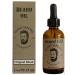Lusso Sapone 2oz Beard Oil. (Wood Scent) Moisturizes Softens and Promotes Growth. Beige