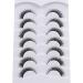 Pooplunch Cat Eye False Eyelashes - 8D Volume Fluffy Wispy Natural Lashes (7 Pairs, 3-12MM) - Buy Online on GoSupps.com