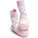 Mocc Ons Washable Leather Sole Slipper Socks (6-12 Months) - Ballerina - Buy Online on GoSupps.com