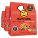 FreeYumm Oatmeal Chocolate Chip Soft Baked Cookies - Plant Based - Allergy Friendly Snacks - Gluten Free - Safe for School - 21 Individually Wrapped Cookies Oatmeal Chocolate Chip 5.4 Ounce (Pack of 3)