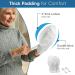 Medical Double Security Mitts for Elderly & Medical Procedures - One Size Fits All with Extra Padding for Comfort & Protection - Includes Bed Restraints - 2 Gloves - Buy Online on GoSupps.com
