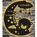 Waluna Teddy Baptism Gift Led Nachtlampe For Kinderzimmer Baby Gift Personalized with name date time time and large for confirmation for girls & boys in 12 wooden torches T02