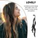 SHERCHPRY Cosplay Wig 6pcs Tassel Barrette Hair Extensions - Rainbow Hair Extensions for Halloween Props and Boho Hair Ties - Buy Online on GoSupps.com