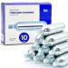 ICO, CO2, 16g CO2 Cartridges Threaded, CO2 Cartridges for Use with CO2 Inflator for Bike Tires, C02 Cartridges for MTB & Road Bikes, Food Grade CO2 Cartridges 10 Count