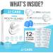 JJ CARE Mouth Guard (2 Pairs) - Custom Moldable Night Guards for Teeth Grinding with Retainer Cleaner Tablets - Dental Mouth Guard for Sleeping - Buy Online on GoSupps.com