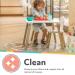 Nuby Floor Mat  Clear Circle  Protect Floors from Spills & Messes  Waterproof  50 - Buy Online on GoSupps.com