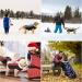 Etechydra Reversible Waterproof Dog Coat Vest with Reflective Trim, Warm Fleece Collar | Red+Black | Small - Buy Online on GoSupps.com