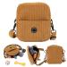 COOWONE DOGELACKERLI bag Dog walk pocket for treats nibbles toys toys soft cord dog training bag with integrated feces bag dispenser