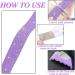 Dream Purple Self Adhesive Rhinestone Strips - 2mm Bling Sticker Roll for DIY Crafts & Decor - Wedding, Party, Car, Phone Decoration - Buy Online on GoSupps.com