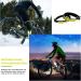 NVTRSD Pants Clips for Cyclists - Reflective 4-Piece Universal Trouser Clamps for Bike & Jogging | Men & Women Motorcycle Pants Protection - Buy Online on GoSupps.com