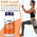 Now Foods Acetyl-L-Carnitine 500mg - 50 Vegan Capsules | Lab-Tested Amino Acid | Gluten & SOYA Free | Vegetarian-Friendly - Buy Online on GoSupps.com