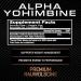 Team Six Supplements Alpha Yohimbine - Proven Yohimbe Bark Fat Burner - 60 Veggie Capsules - Buy Online on GoSupps.com