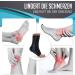 Kinetic Evolution Ankle Bandage - 2 Piece Foot Support for Men & Women Gray XL Sport Ankle Wrap for Right & Left - Buy Online on GoSupps.com