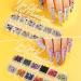 Nail Art Brush and Design Tools Kit - FANDAMEI Nail Brushes, Dotting Tools, Glitter, Butterfly, Heart Sequins, Foil Flakes, Rhinestones - Black - Buy Online on GoSupps.com