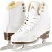 Shop Head Figure Skating Ice Skates for Women - Amber Design Stainless Steel Skids Snowflake Pattern - Ideal for Beginners - Size 39 White - Buy Online on GoSupps.com