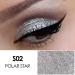 FOCALLURE Glittering Liquid Eyeshadow - High Impact, Long Lasting, Quick-Drying, Crease Resistant - Polar Star 02 - Buy Online on GoSupps.com