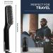 Arkam Beard Straightener for Men - Heated Beard Brush Kit with Anti-Scald Feature, Dual Action Hair Comb, and Travel Bag - Ideal for Short to Medium Beards, Perfect Costume Accessories and Grooming Gifts for Men - Buy Online on GoSupps.com