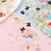 500-Piece Nail Charms Decorations - 3D Resin Manicure Accessories | Cute Flower & Heart Nail Art DIY - Buy Online on GoSupps.com
