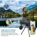 12X50 High Power Monocular Telescope with Low Light Night Vision | Smartphone Adapter & Tripod | Ideal for Bird Watching, Hunting, Camping | Compact & Lightweight | Great Gift | Star Sports Black - Buy Online on GoSupps.com