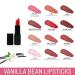 Primrose Vanilla Bean Lipstick - Creamy Natural Formula Paraben-Free Soft Dusty Rose Shimmer - Made in USA | Organic & Plant-Based - Buy Online on GoSupps.com